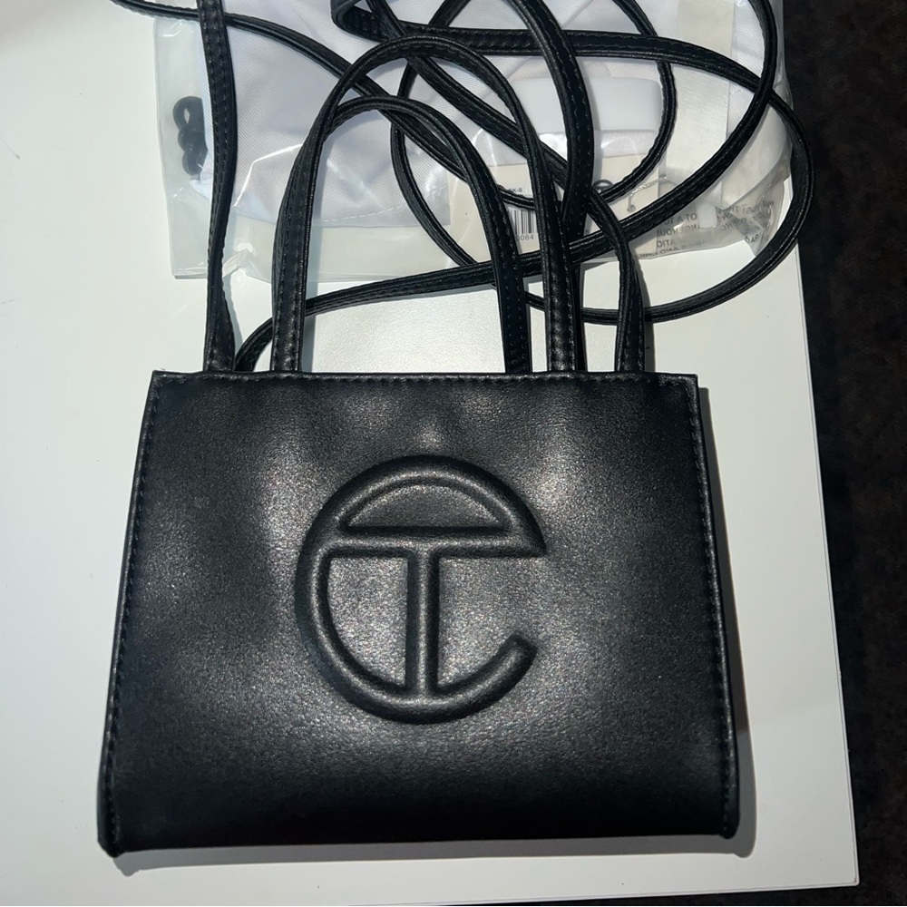 Telfar Small Shopping Bag Black